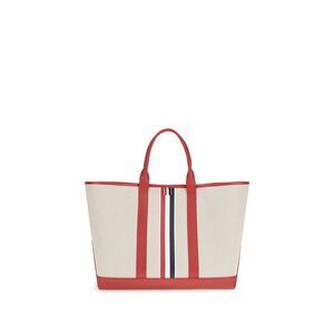 Thom Browne Men Canvas Tote Bag